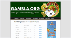 Desktop Screenshot of gambla.org